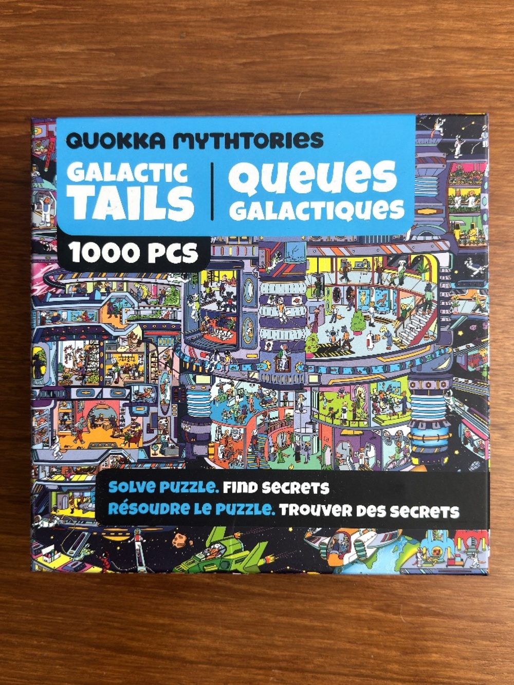 quokka 1000-piece Galactic Tails Jigsaw Puzzle
